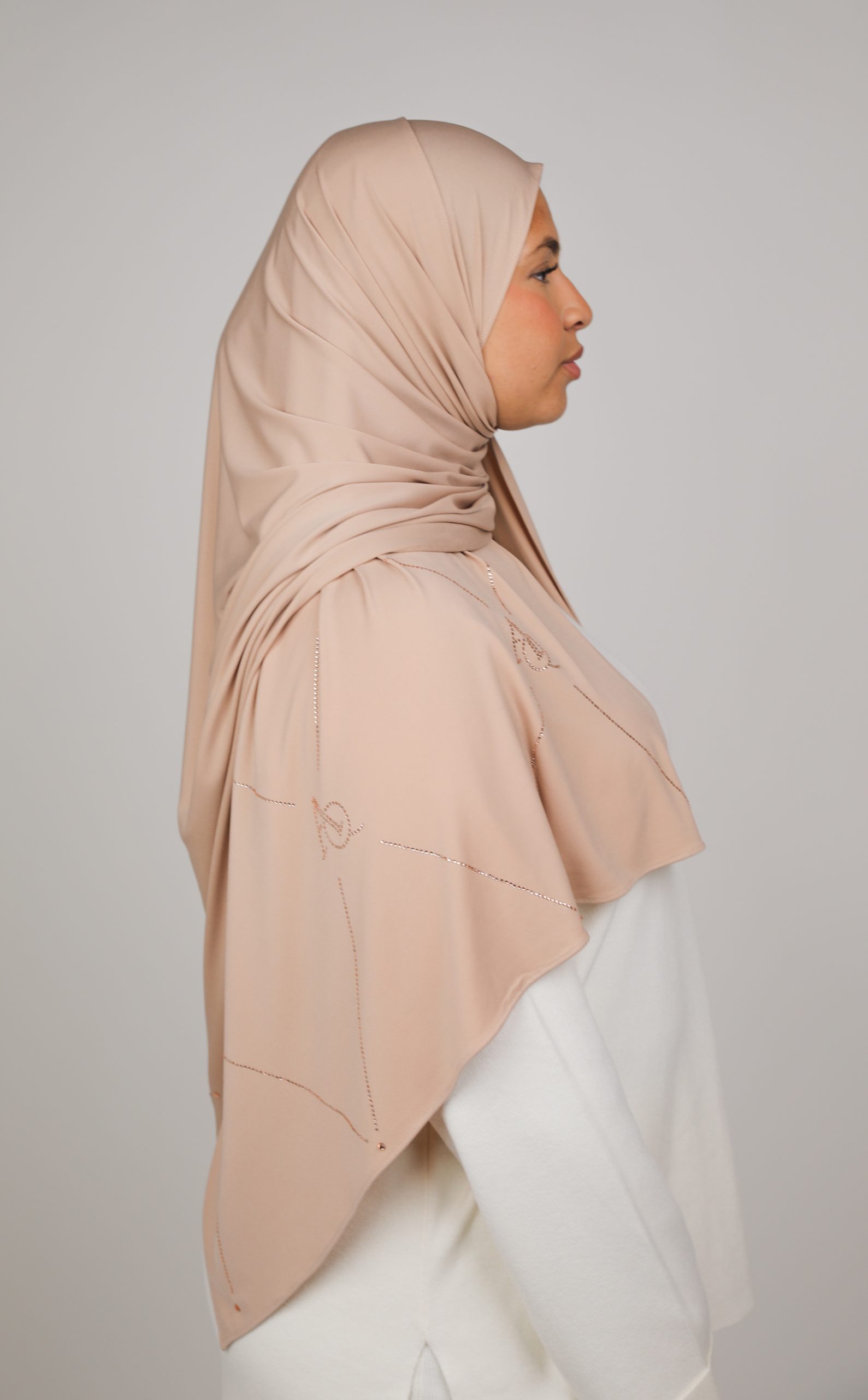 Jersey géométrique rose – Image 2