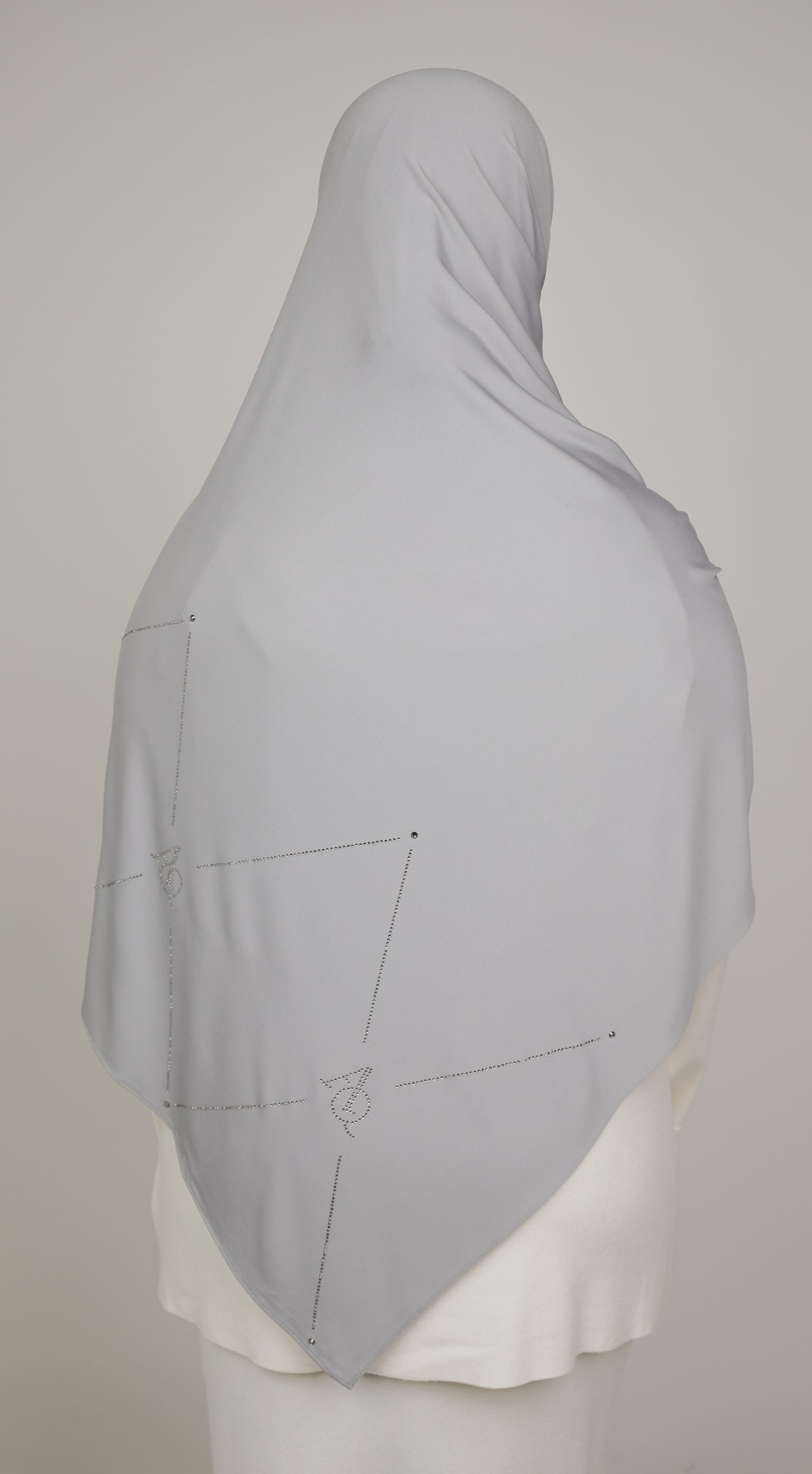 Jersey géométrique gris – Image 3