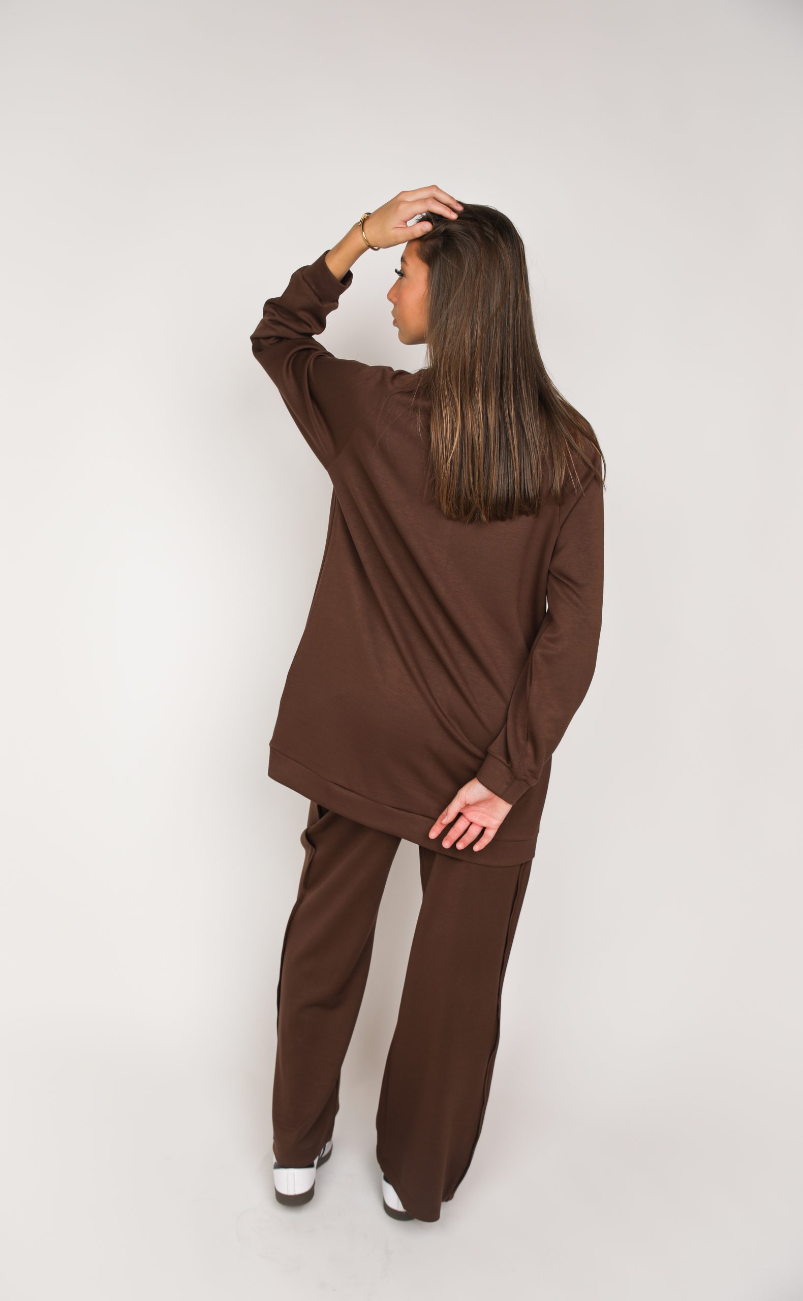 Ensemble jogging Marron – Image 4