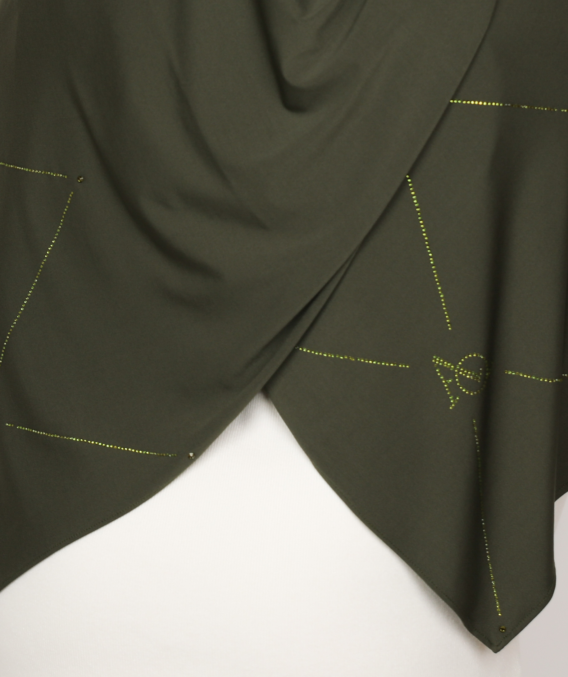 Jersey géométrique vert kaki – Image 4