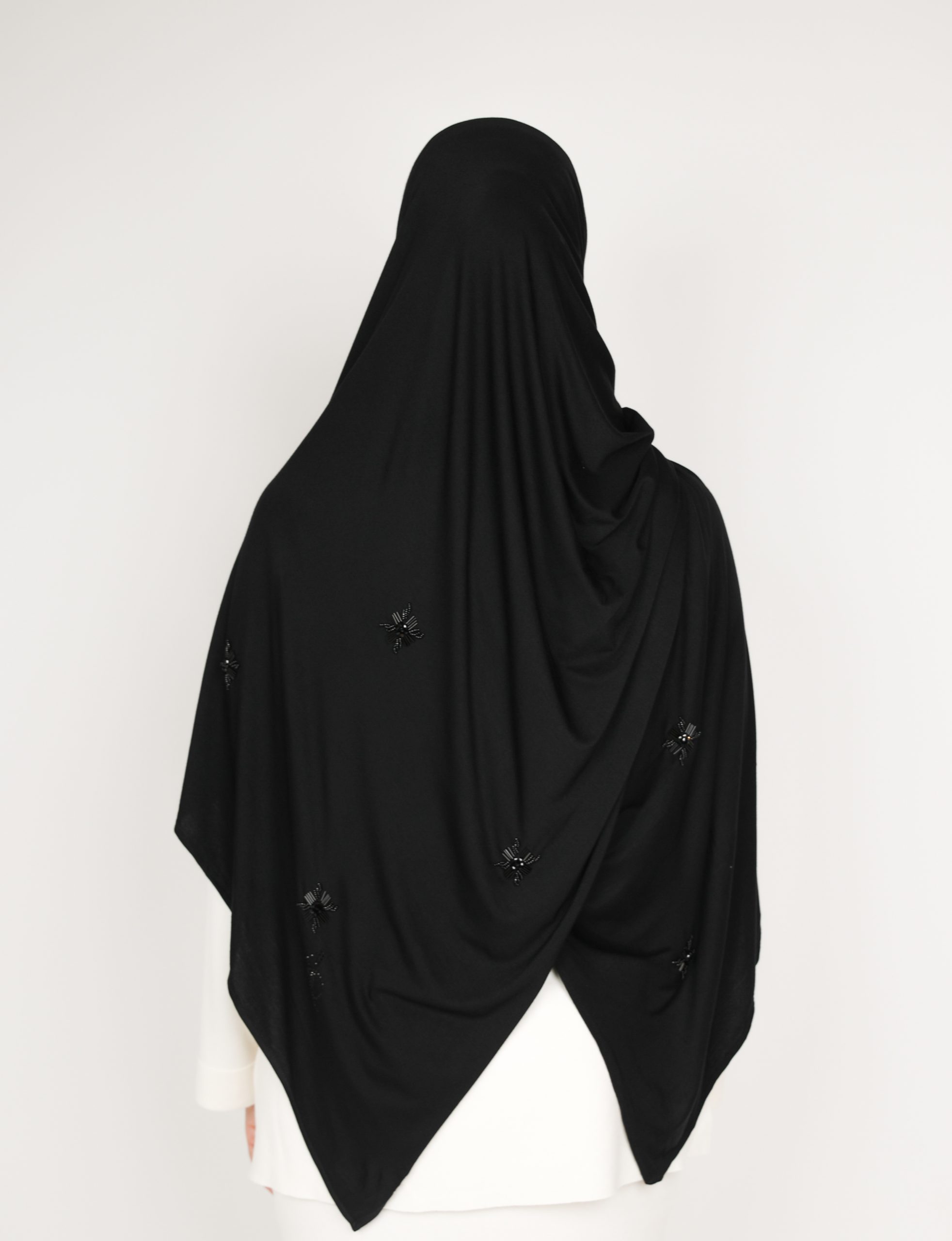 Jersey perle noir – Image 4