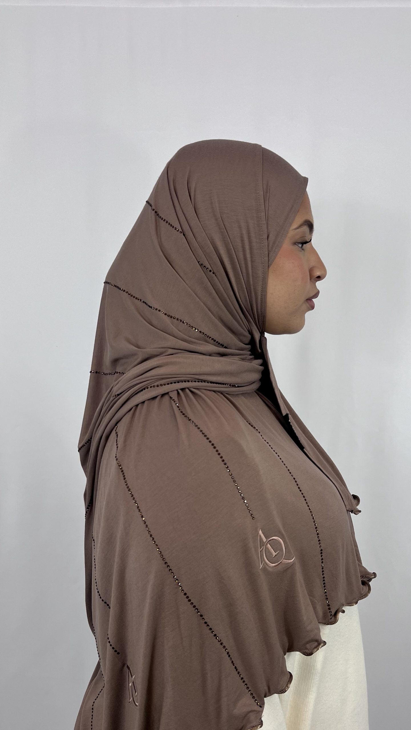 Jersey strass Taupe – Image 3