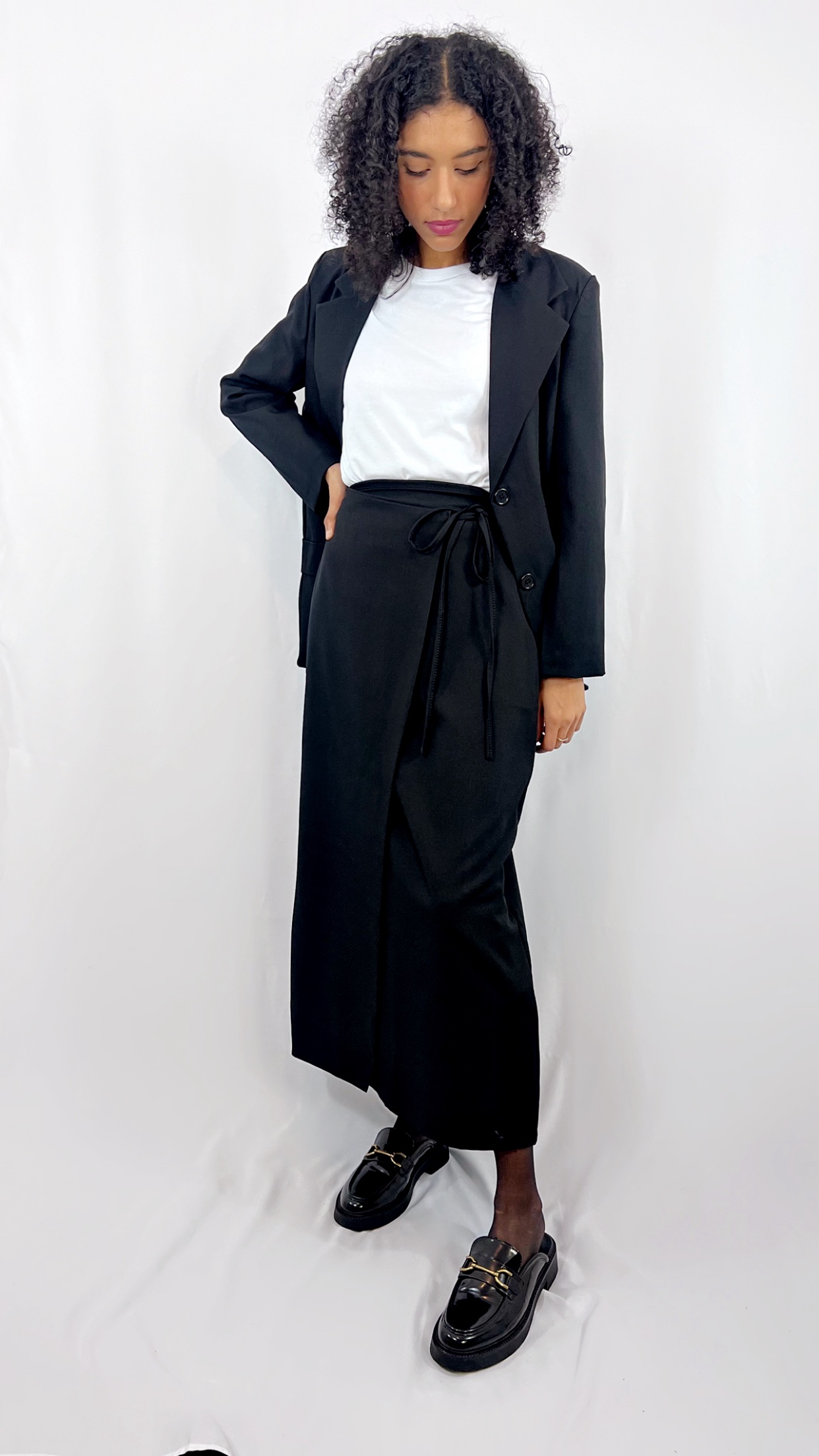 Ensemble Tailleur Noir – Image 2