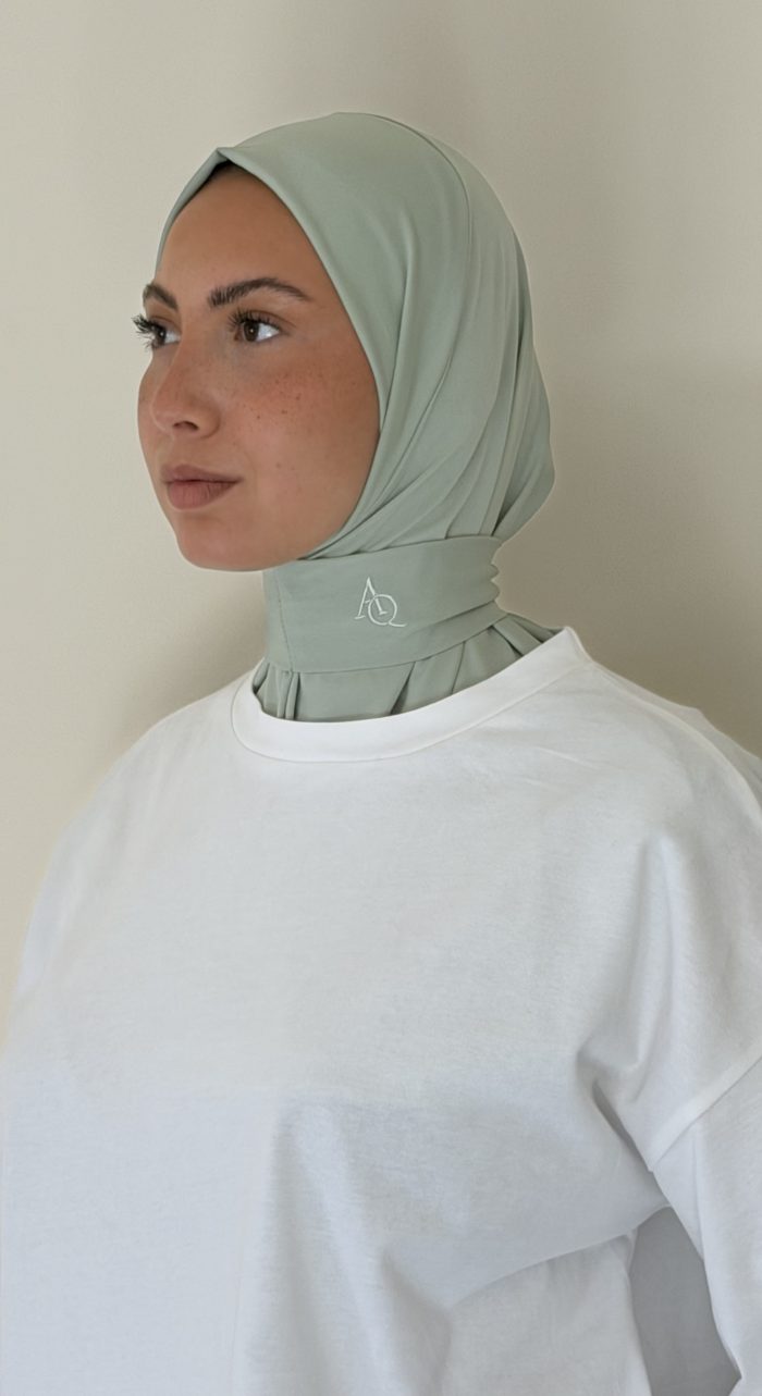 Cagoule Jersey Premium - Vert d’eau