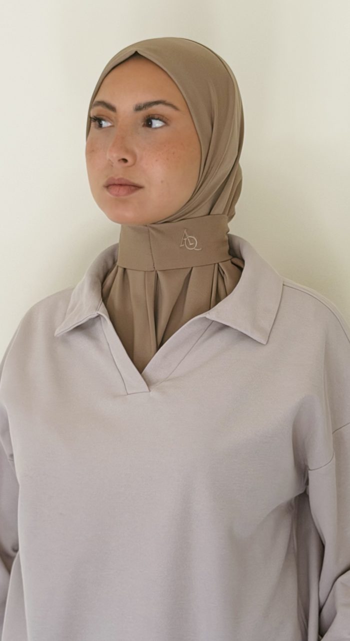 Cagoule Jersey Premium - Taupe