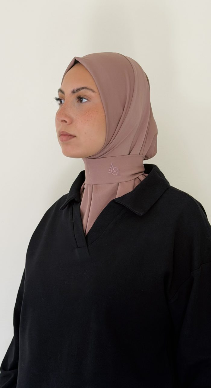 Cagoule Jersey Premium - Vieux rose