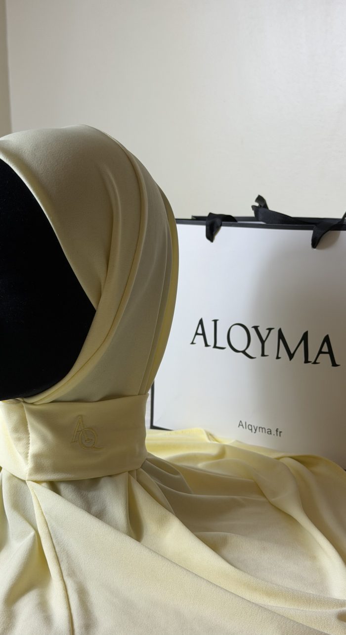 Cagoule jersey premium - Jaune