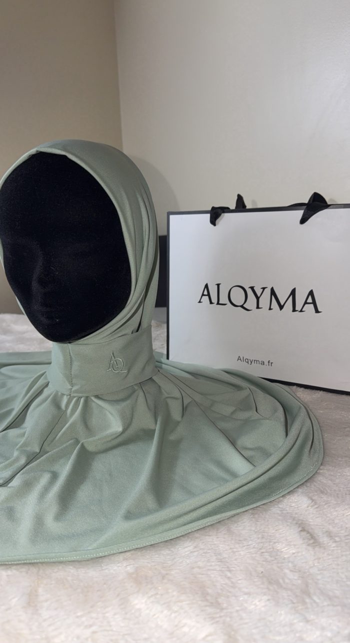 Cagoule Jersey Premium - Vert d’eau