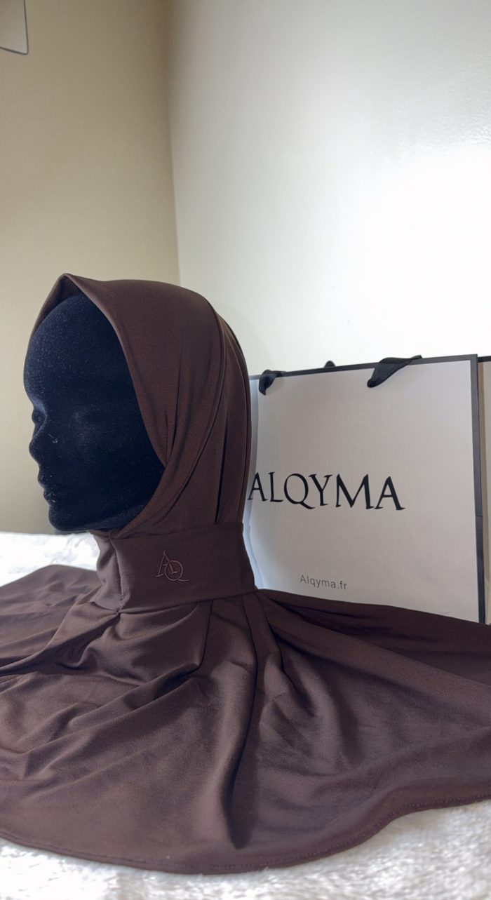 Cagoule Jersey Premium - Marron