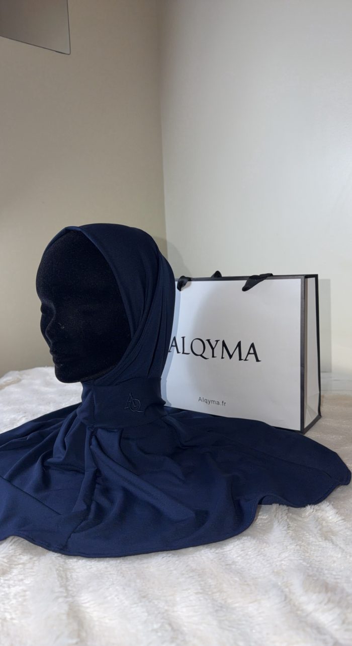 Cagoule Jersey Premium - Bleu Marine