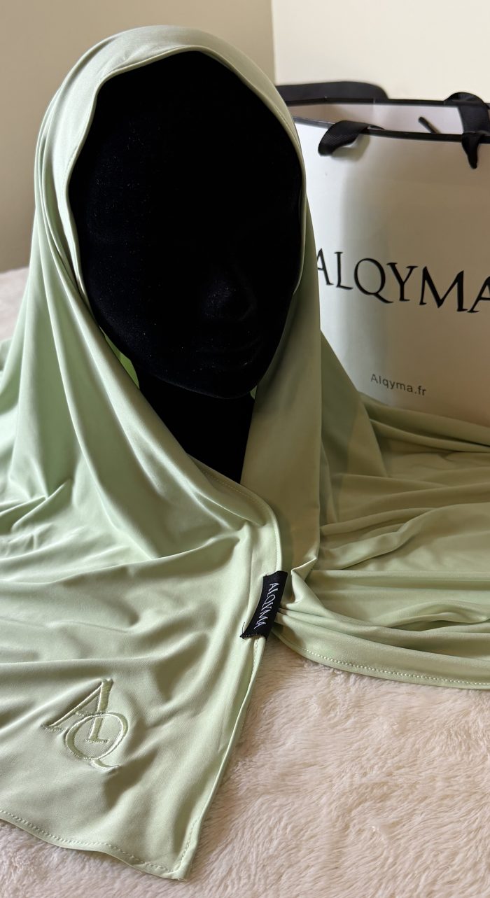 Jersey Liquide - Vert Pastel