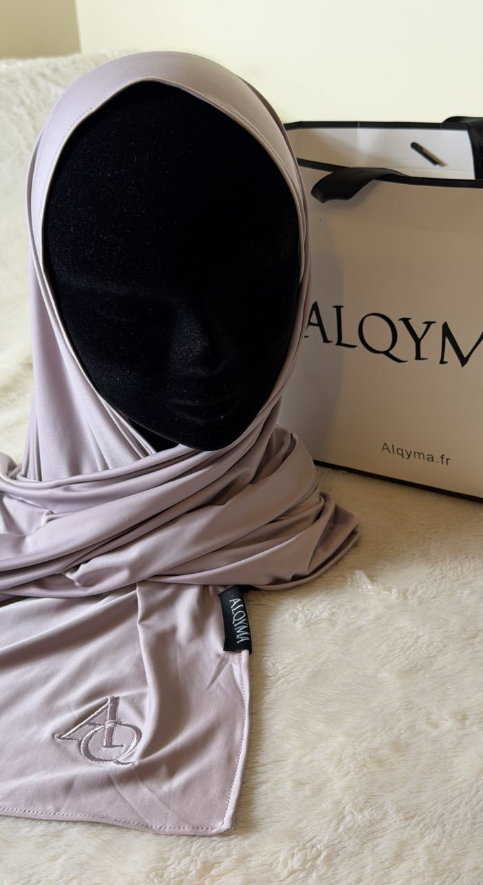 Jersey Liquide - Lilas Pastel